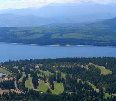 Aerial view of Discovery Bay Golf Club