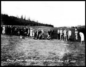 May 9, 1925 Opening day of then named Chevy Chase Golf Course